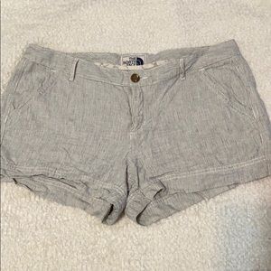 Linen and cotton short